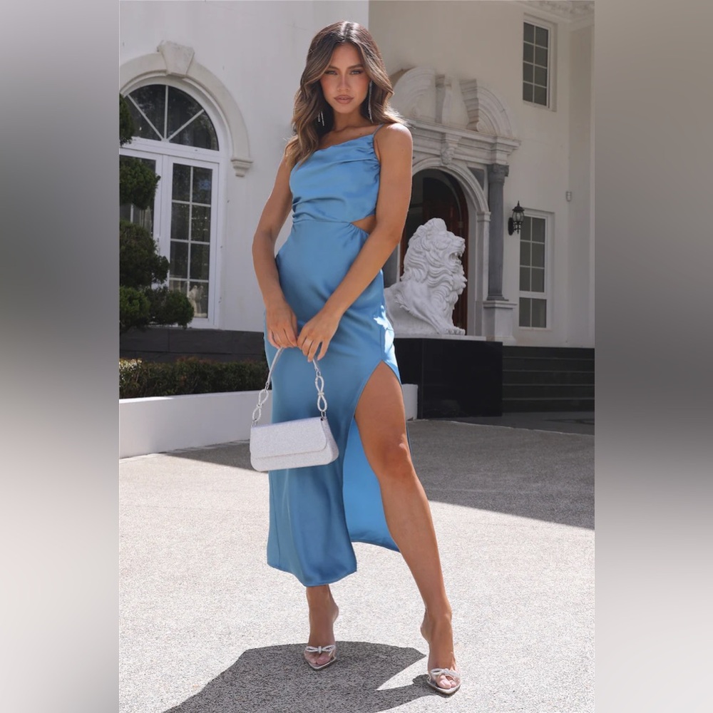 Hello Molly best dressed satin dress